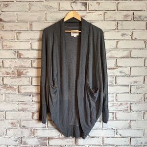 UpWest unwind cocoon cardigan gray soft size small